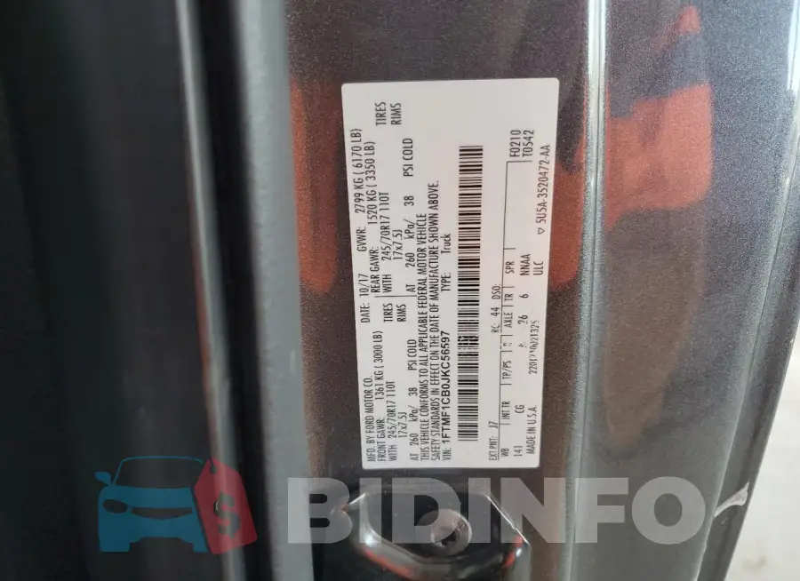 1FTMF1CB0JKC56597 Photo# 12