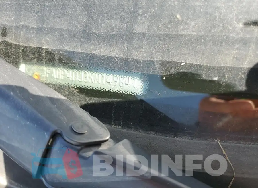 3FADP4DJ3KM149841 Photo# 12
