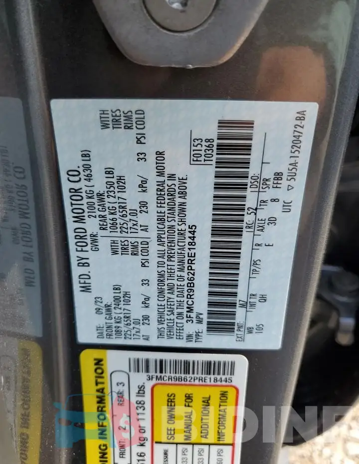 3FMCR9B62PRE18445 Photo# 14
