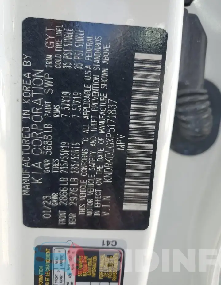 KNDRKDLGXP5171837 Photo# 13