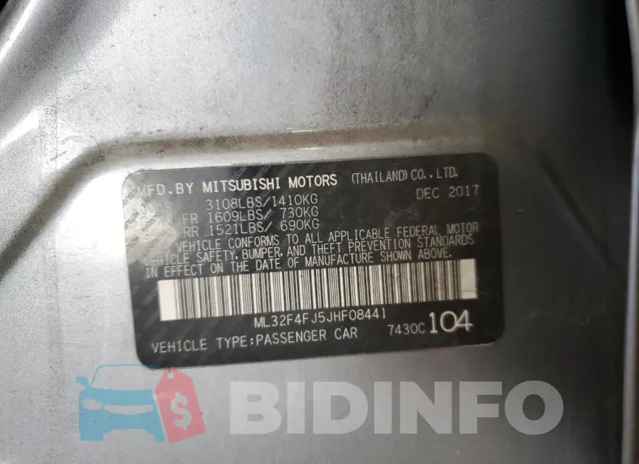 ML32F4FJ5JHF08441 Photo# 12
