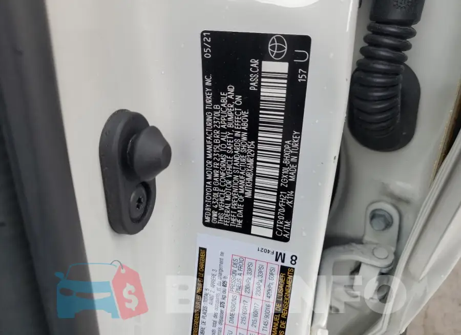NMTKHMBX6MR129154 Photo# 12