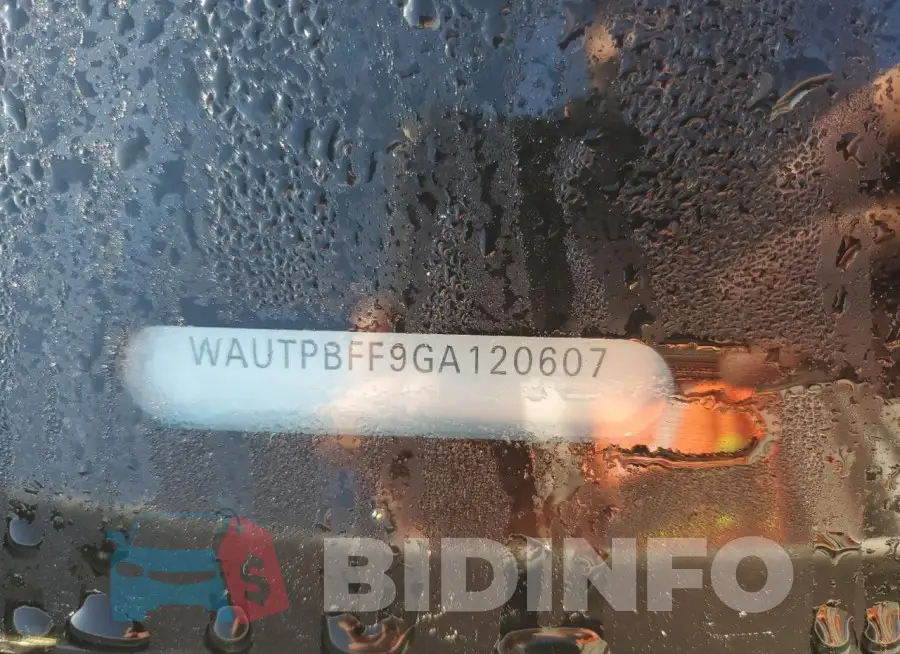 WAUTPBFF9GA120607 Photo# 13