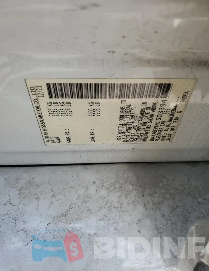 1N4AA6CV8NC503394 Photo# 12