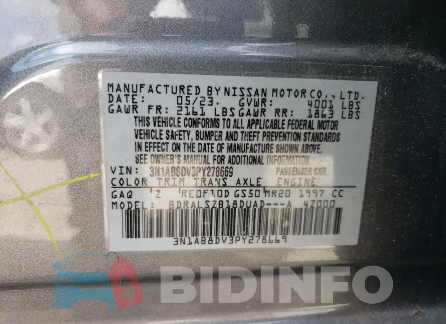 3N1AB8DV3PY278669 Photo# 12