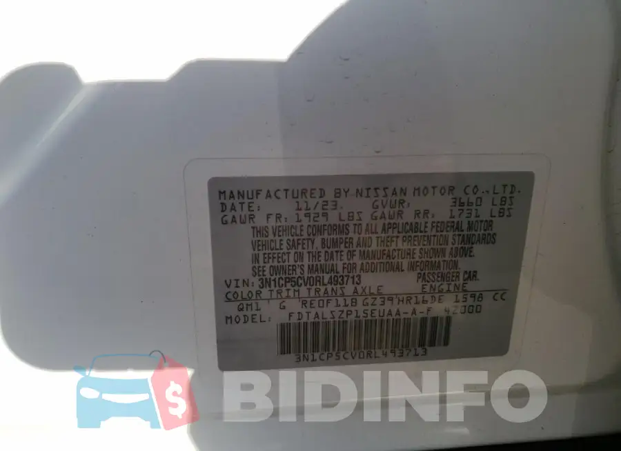 3N1CP5CV0RL493713 Photo# 12