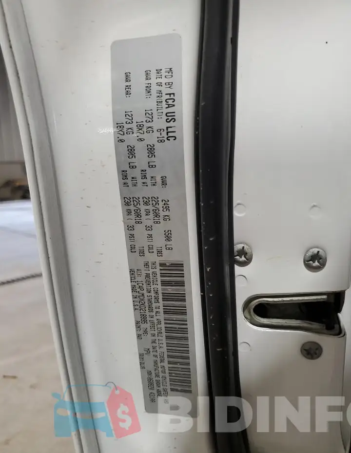 1C4PJMDX2KD218995 Photo# 13