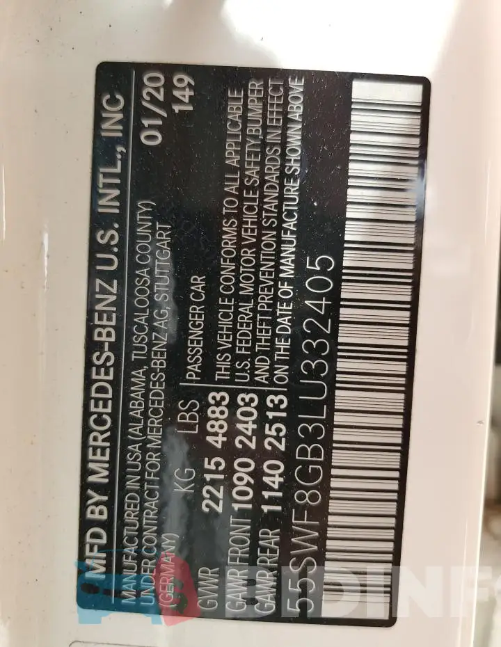 55SWF8GB3LU332405 Photo# 13