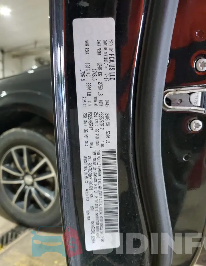 3C4PDCABXHT705021 Photo# 14