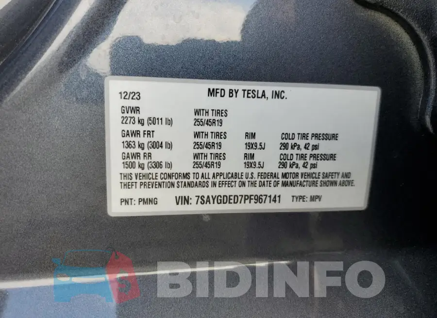 7SAYGDED7PF967141 Photo# 14