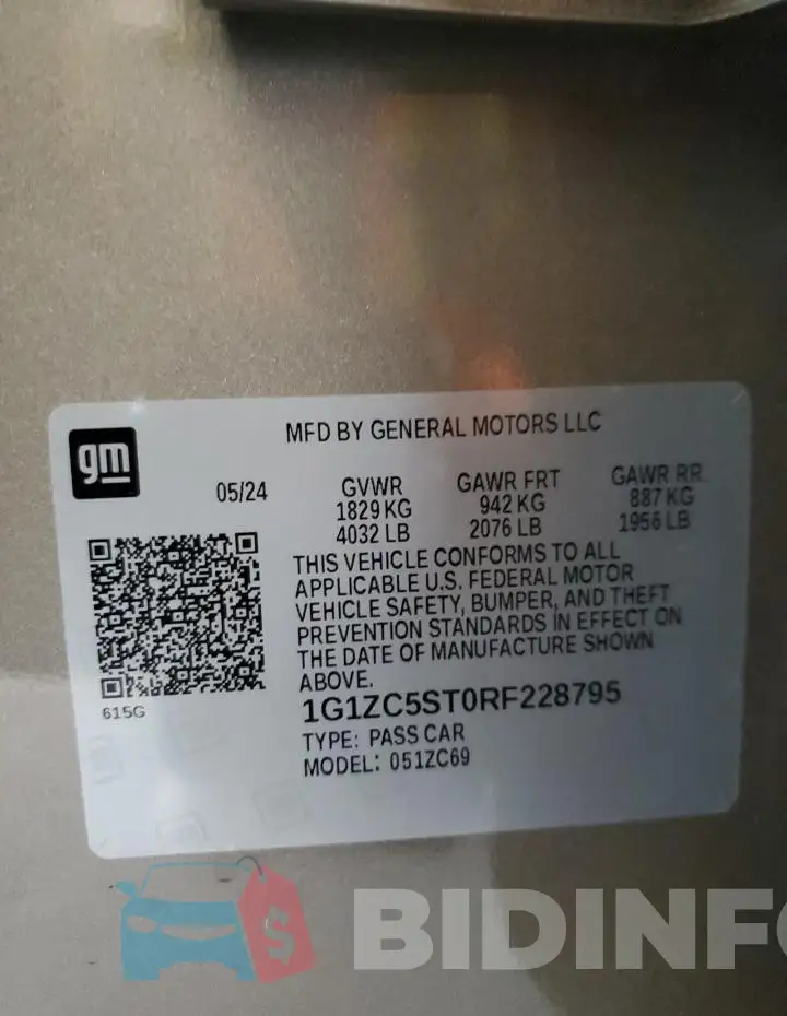 1G1ZC5ST0RF228795 Photo# 12
