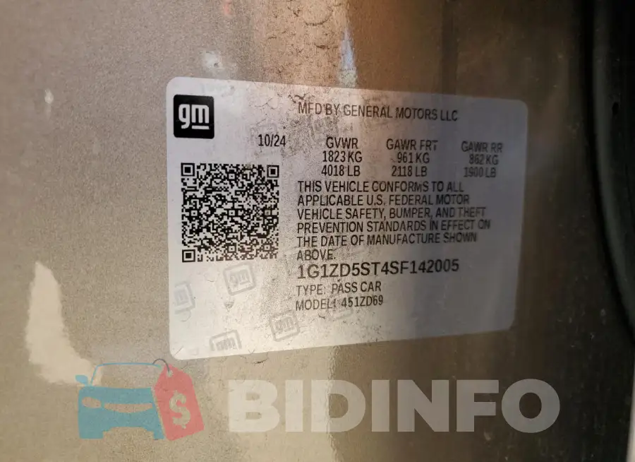 1G1ZD5ST4SF142005 Photo# 12