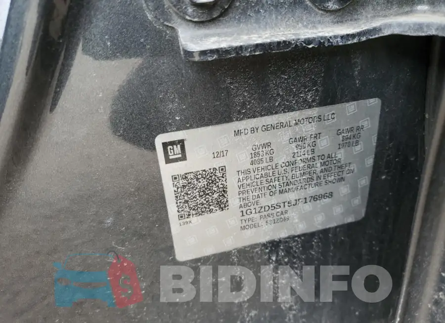 1G1ZD5ST5JF176968 Photo# 12