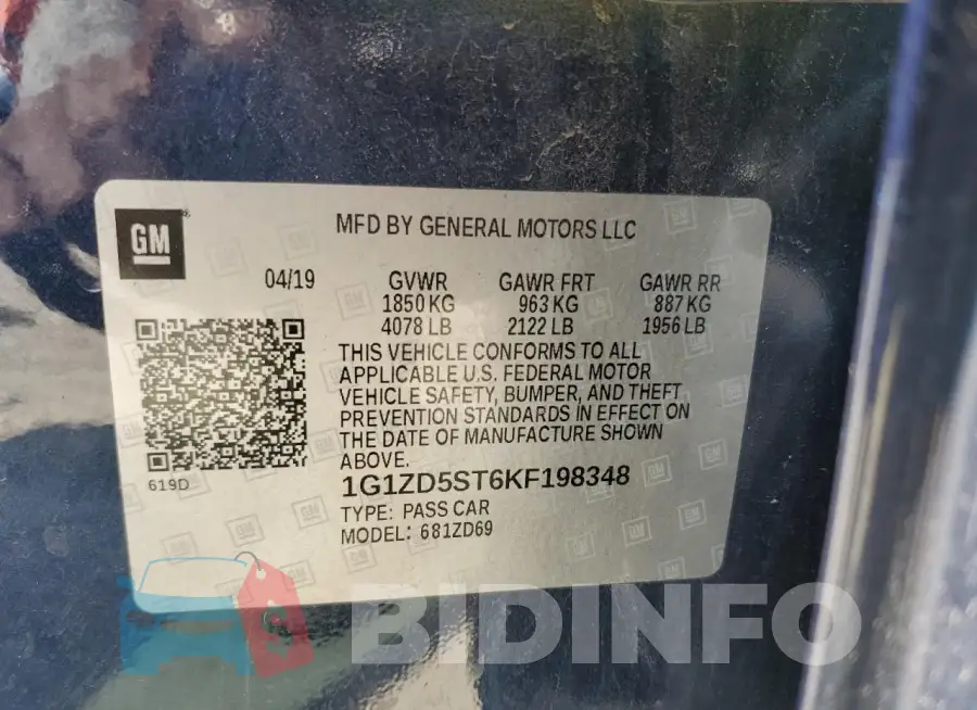 1G1ZD5ST6KF198348 Photo# 12