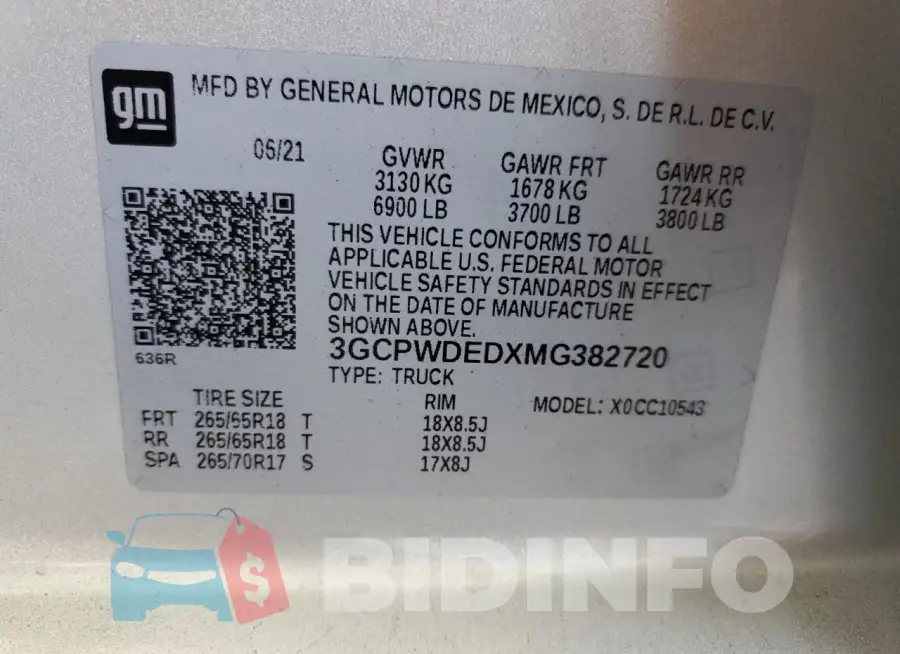 3GCPWDEDXMG382720 Photo# 13
