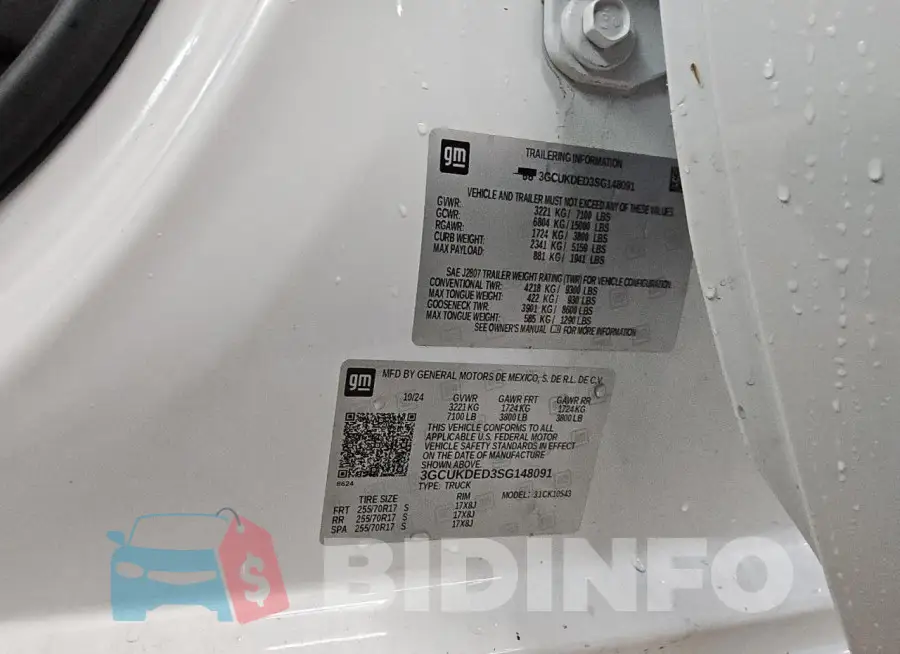 3GCUKDED3SG148091 Photo# 12