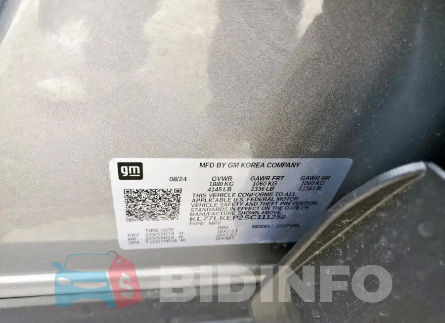 KL77LKEP2SC111252 Photo# 12