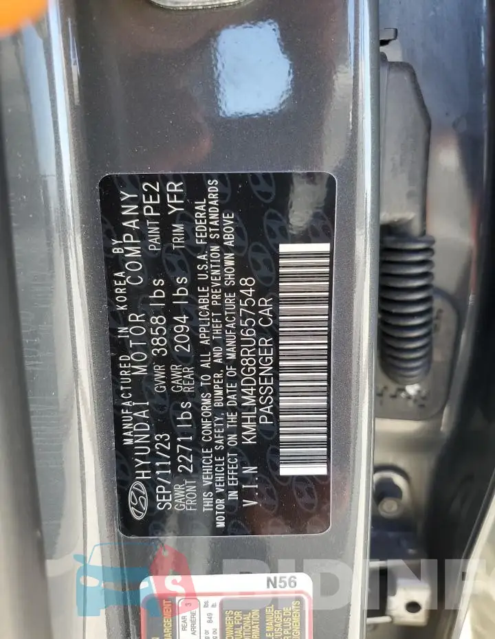 KMHLM4DG8RU657548 Photo# 12