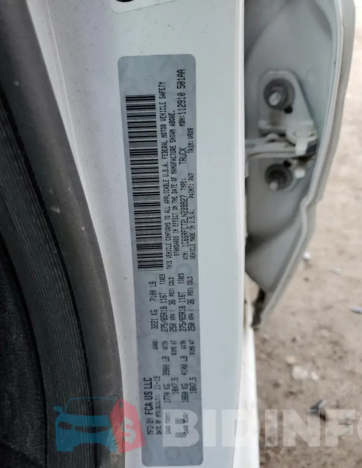1C6SRFCT2LN239927 Photo# 12