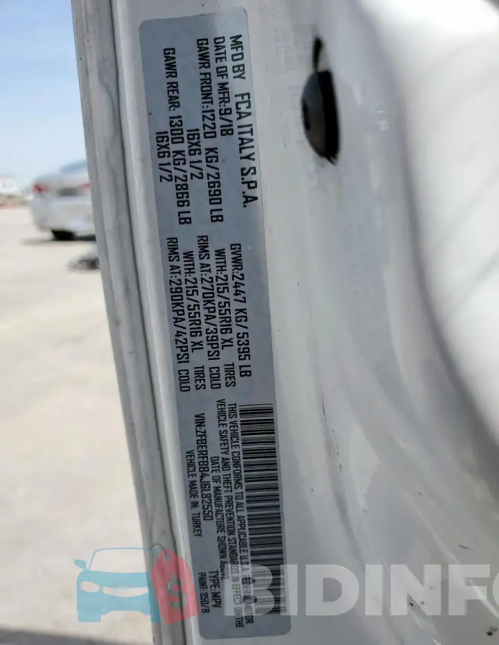 ZFBERFBB4J6L82550 Photo# 13
