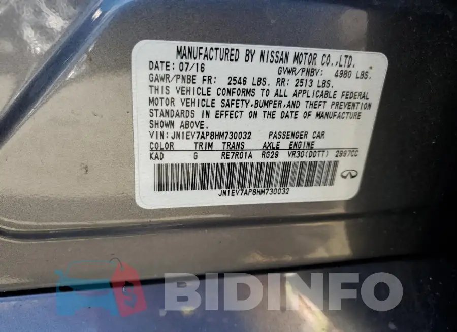 JN1EV7AP8HM730032 Photo# 13