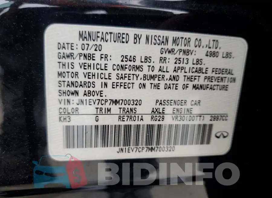 JN1EV7CP7MM700320 Photo# 12