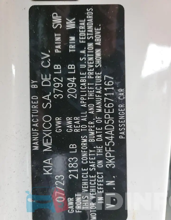 3KPF54AD5PE671167 Photo# 12