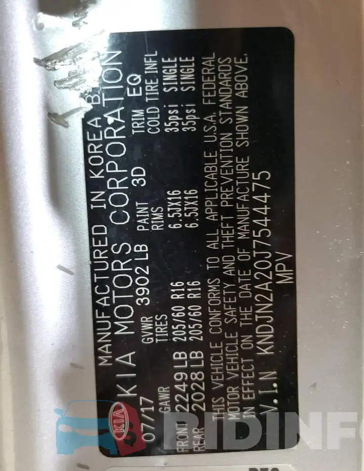 KNDJN2A20J7544475 Photo# 12
