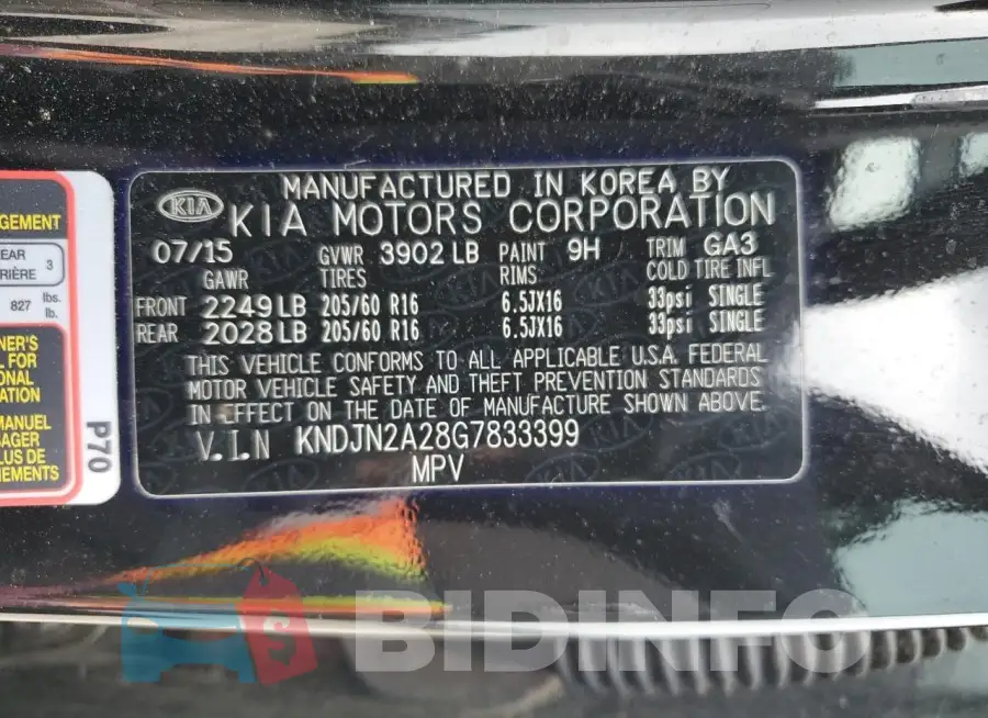 KNDJN2A28G7833399 Photo# 14