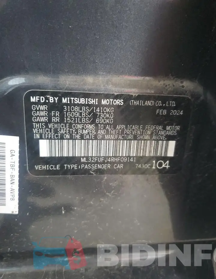 ML32FUFJ4RHF09141 Photo# 12