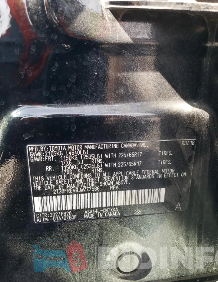 2T3BFREV8JW777586 Photo# 13