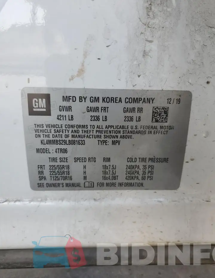 KL4MMBS29LB081633 Photo# 13