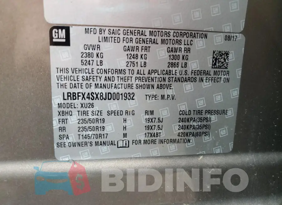 LRBFX4SX8JD001932 Photo# 13