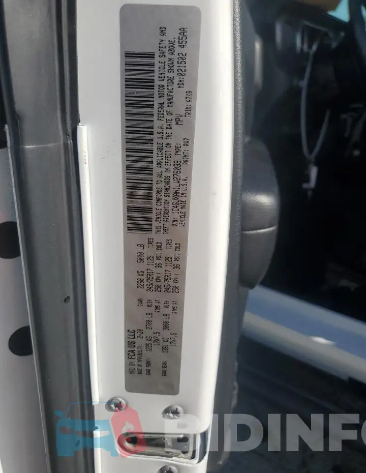 1C4GJXAN1LW276039 Photo# 12