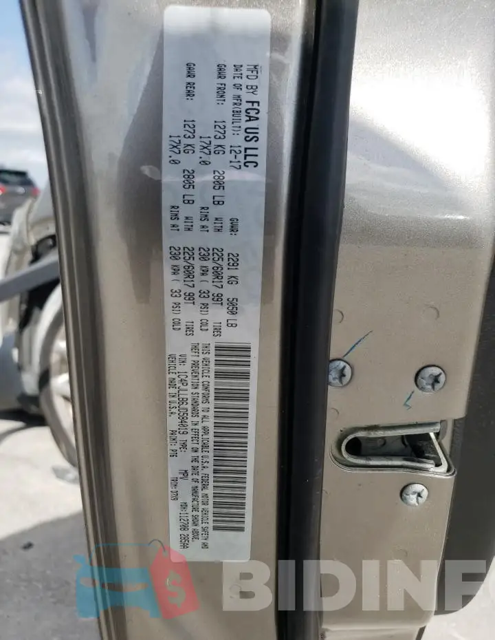 1C4PJLLB6JD584019 Photo# 13