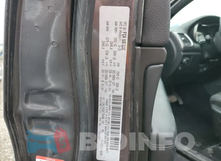 1C4RJFAG3KC754384 Photo# 13
