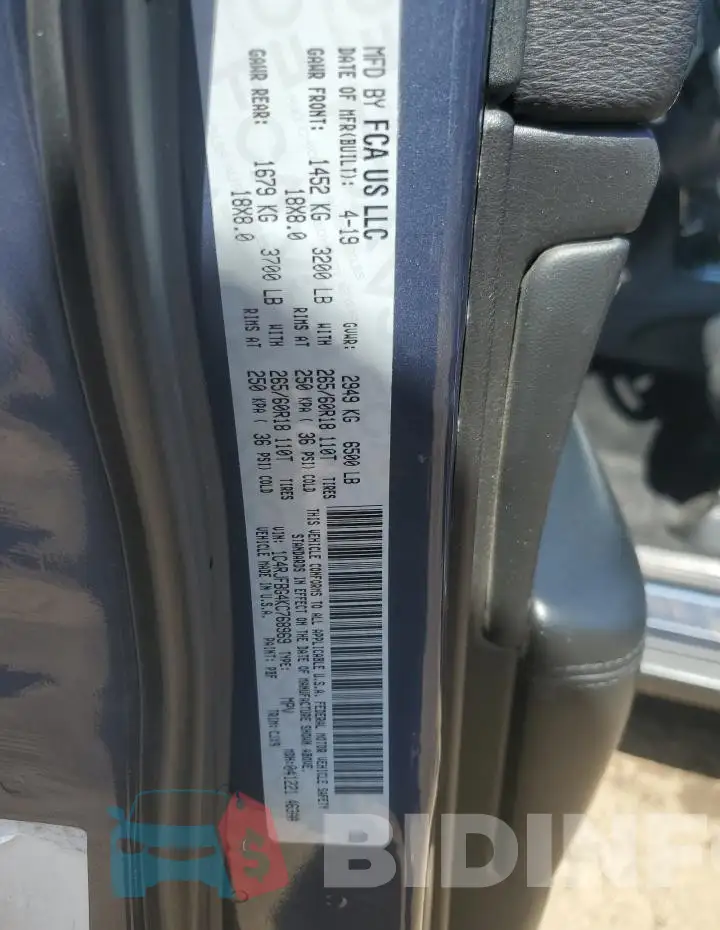 1C4RJFBG4KC768969 Photo# 13