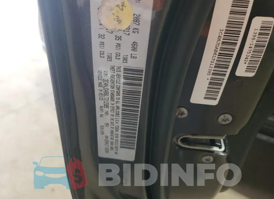 3C4NJDAB6LT212385 Photo# 13