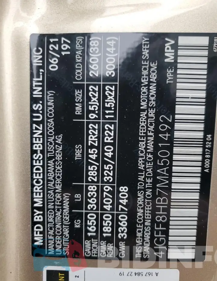 4JGFF8HB7MA501492 Photo# 12