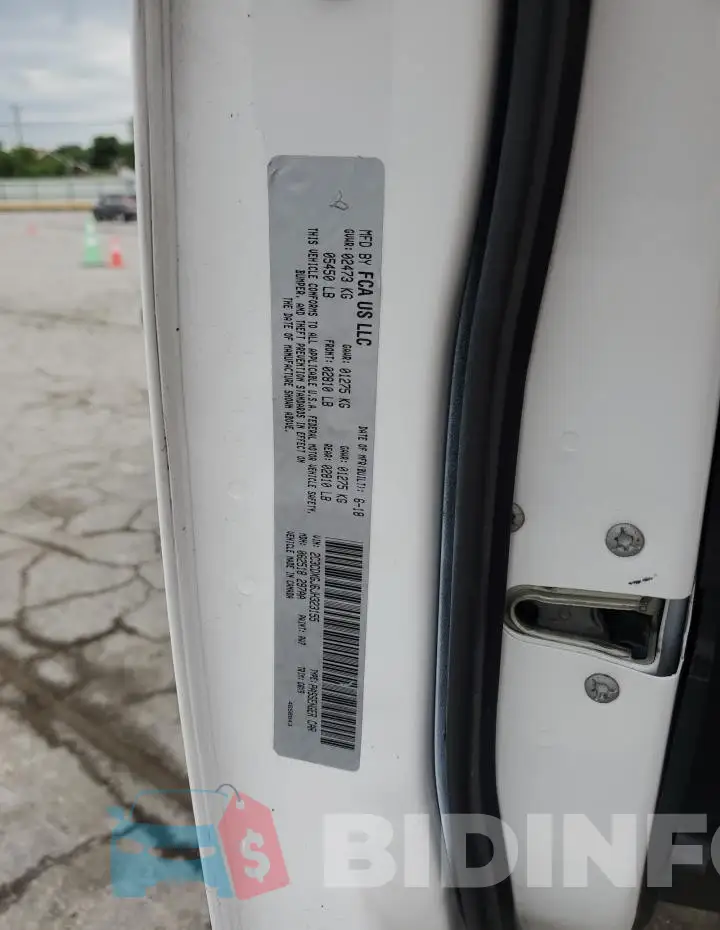 2C3CDXGJ6JH323155 Photo# 12