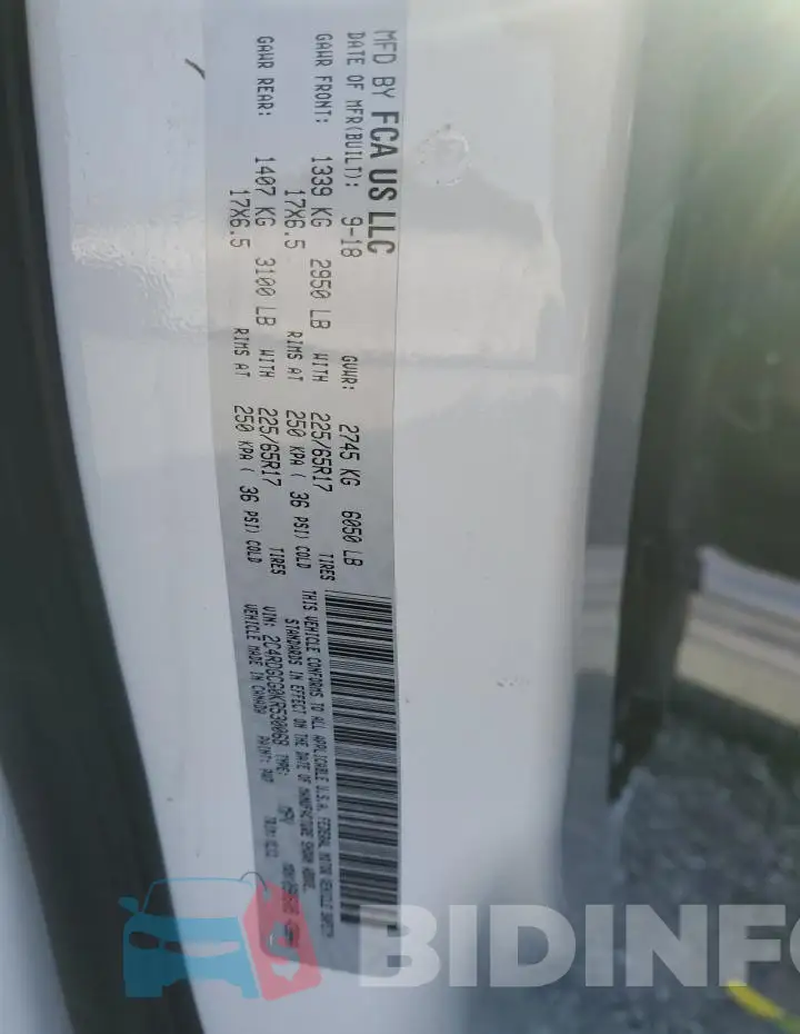 2C4RDGCG0KR530068 Photo# 13