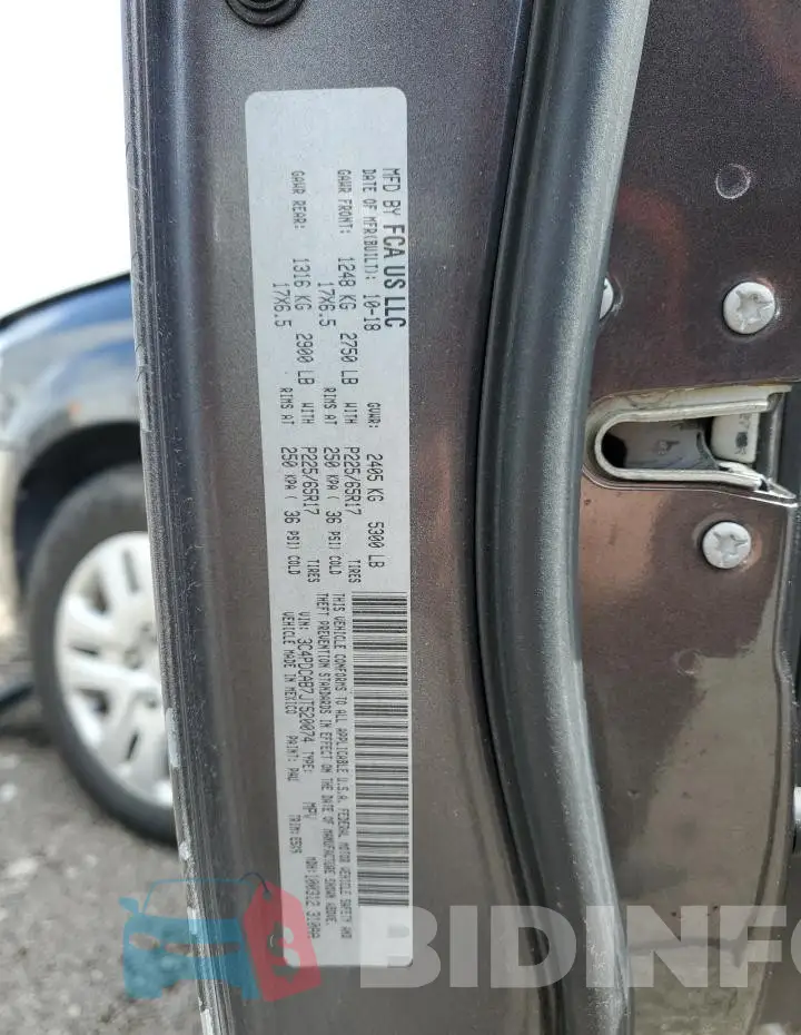 3C4PDCAB7JT520074 Photo# 13