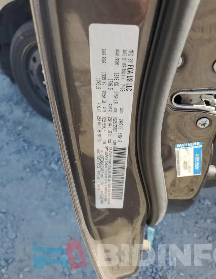 3C4PDCABXGT240917 Photo# 12