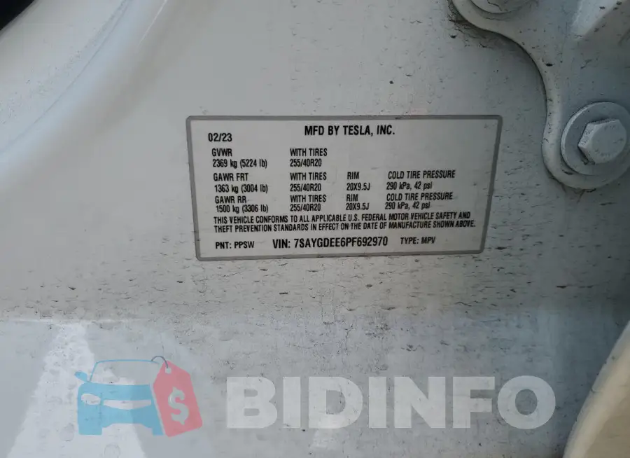 7SAYGDEE6PF692970 Photo# 14
