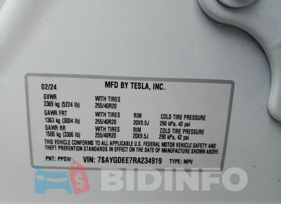 7SAYGDEE7RA234919 Photo# 13