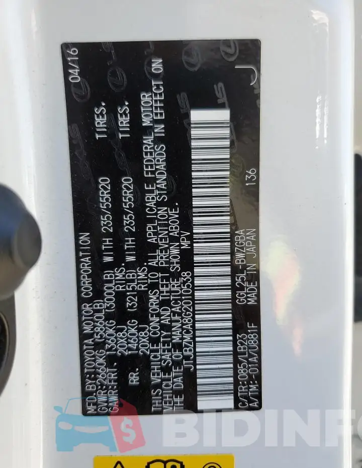 JTJBZMCA8G2010538 Photo# 14