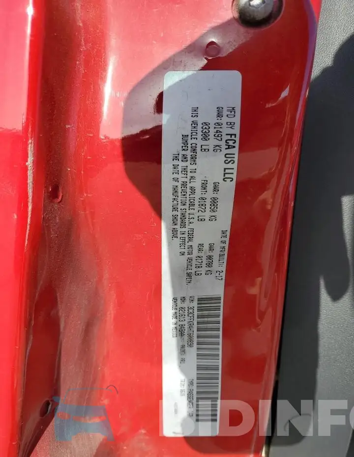 3C3CFFKR4HT600890 Photo# 12