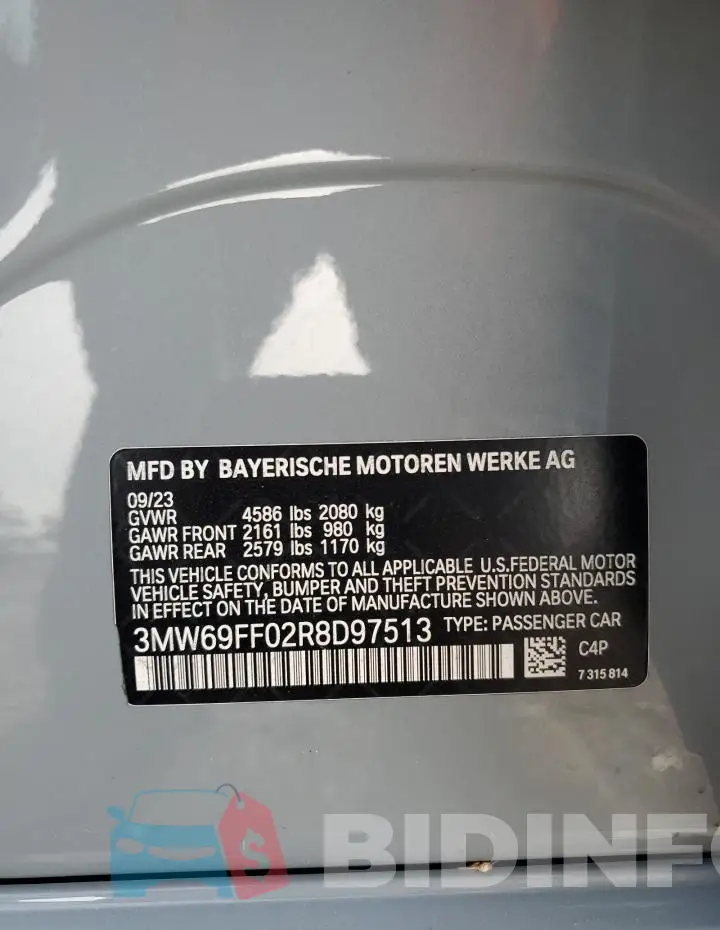 3MW69FF02R8D97513 Photo# 12