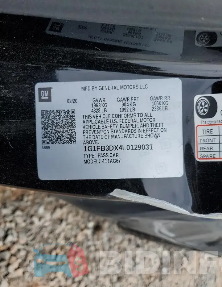 1G1FB3DX4L0129031 Photo# 13