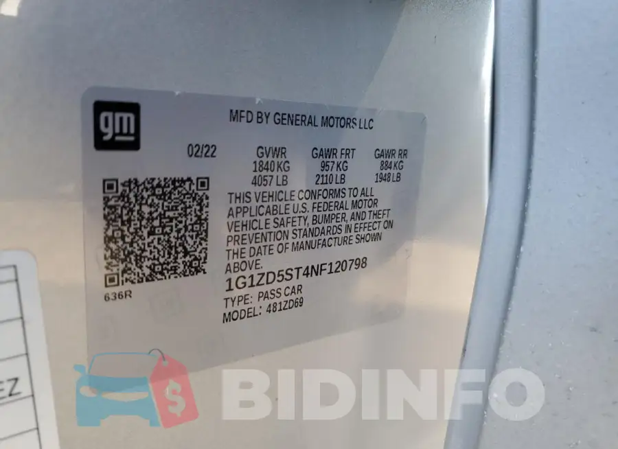 1G1ZD5ST4NF120798 Photo# 12